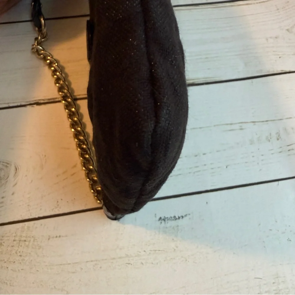Kate Spade‎ | STORYBOOK Lining Shimmery Black Shoulder Bag, Vintage